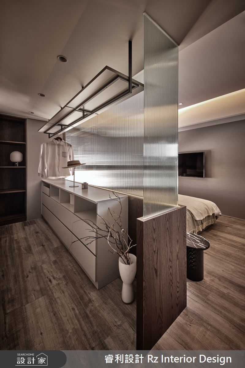 22坪新成屋(5年以下)＿現代風臥室更衣間案例圖片＿睿利設計＿睿利_05.澗水之遙之14
