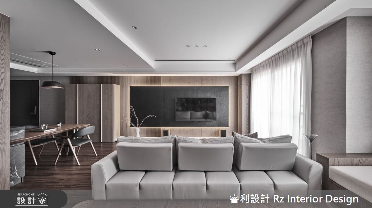 21坪新成屋(5年以下)＿混搭風客廳餐廳臥榻案例圖片＿睿利設計＿睿利_09.凝寧之10