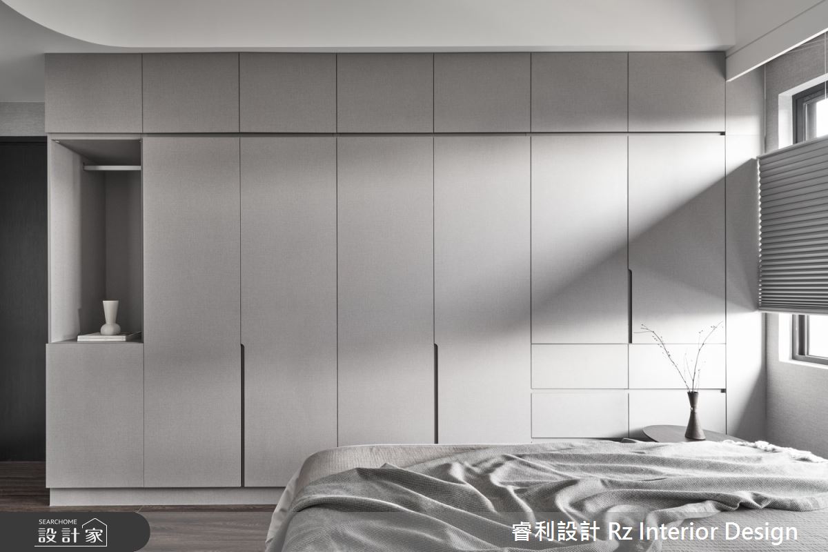 21坪新成屋(5年以下)＿混搭風臥室案例圖片＿睿利設計＿睿利_09.凝寧之14