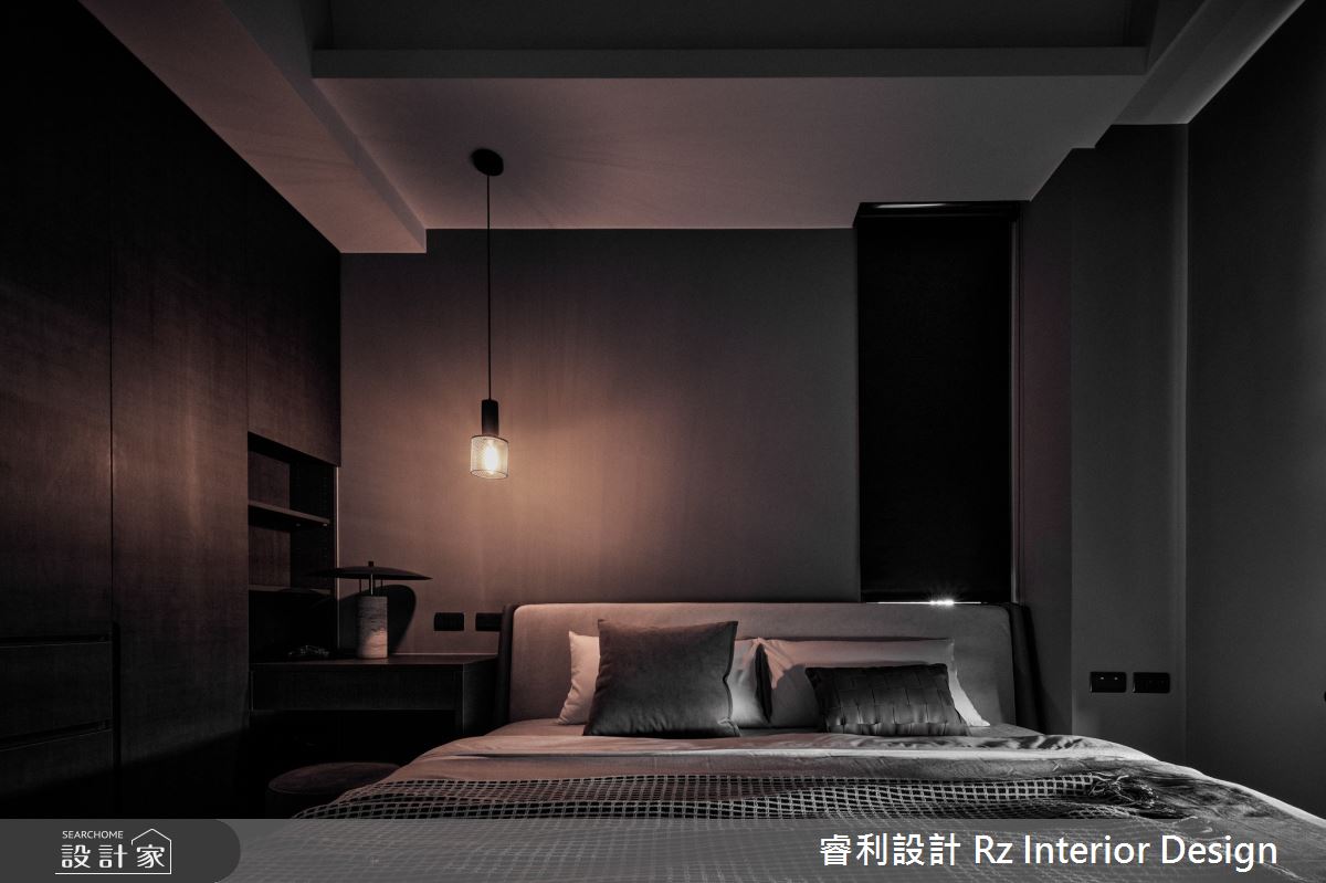 新成屋(5年以下)＿現代風臥室案例圖片＿睿利設計＿睿利_10.心喜間的斑斕之9