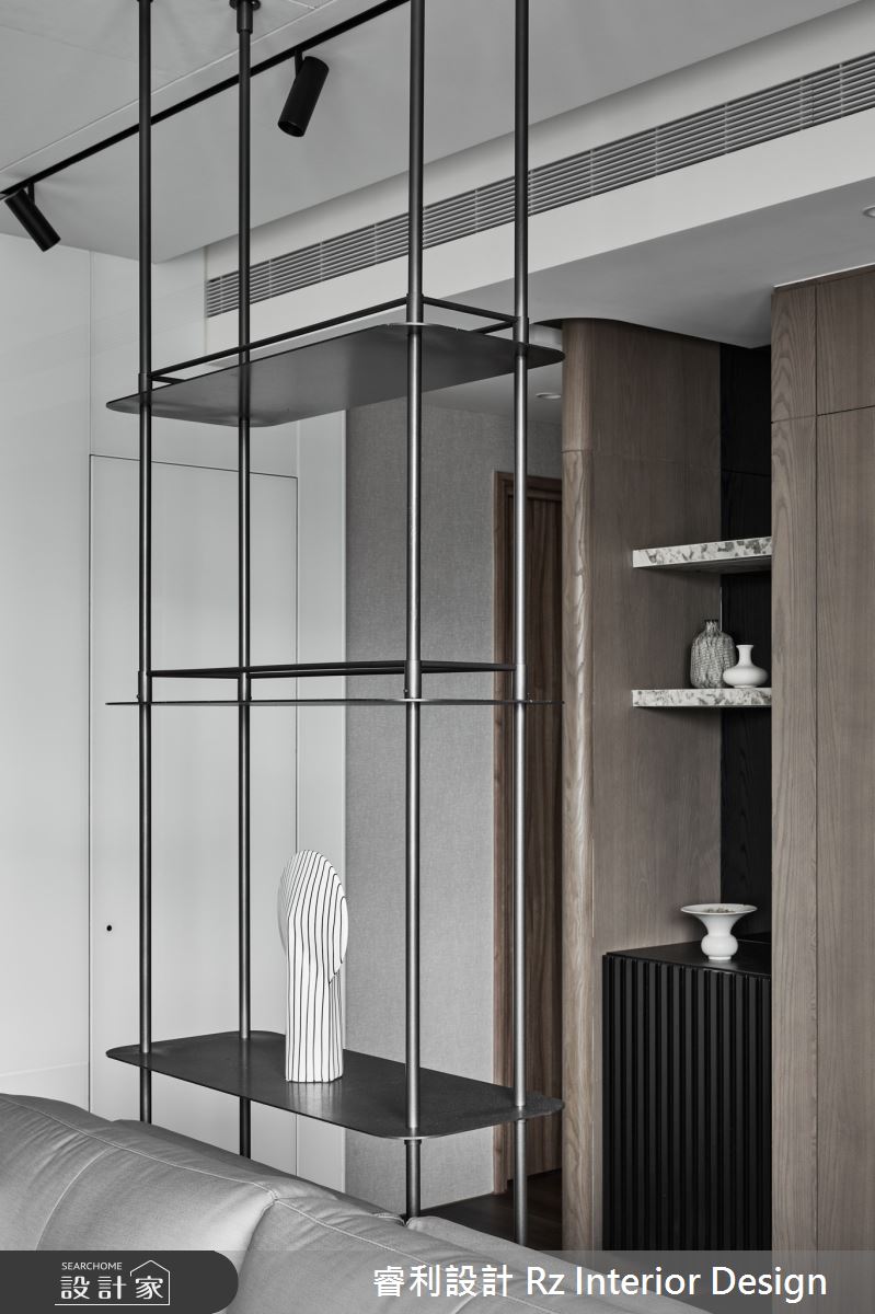 23坪新成屋(5年以下)＿現代風客廳案例圖片＿睿利設計＿睿利_17.迴夢星庭 落於心的歡喜之14