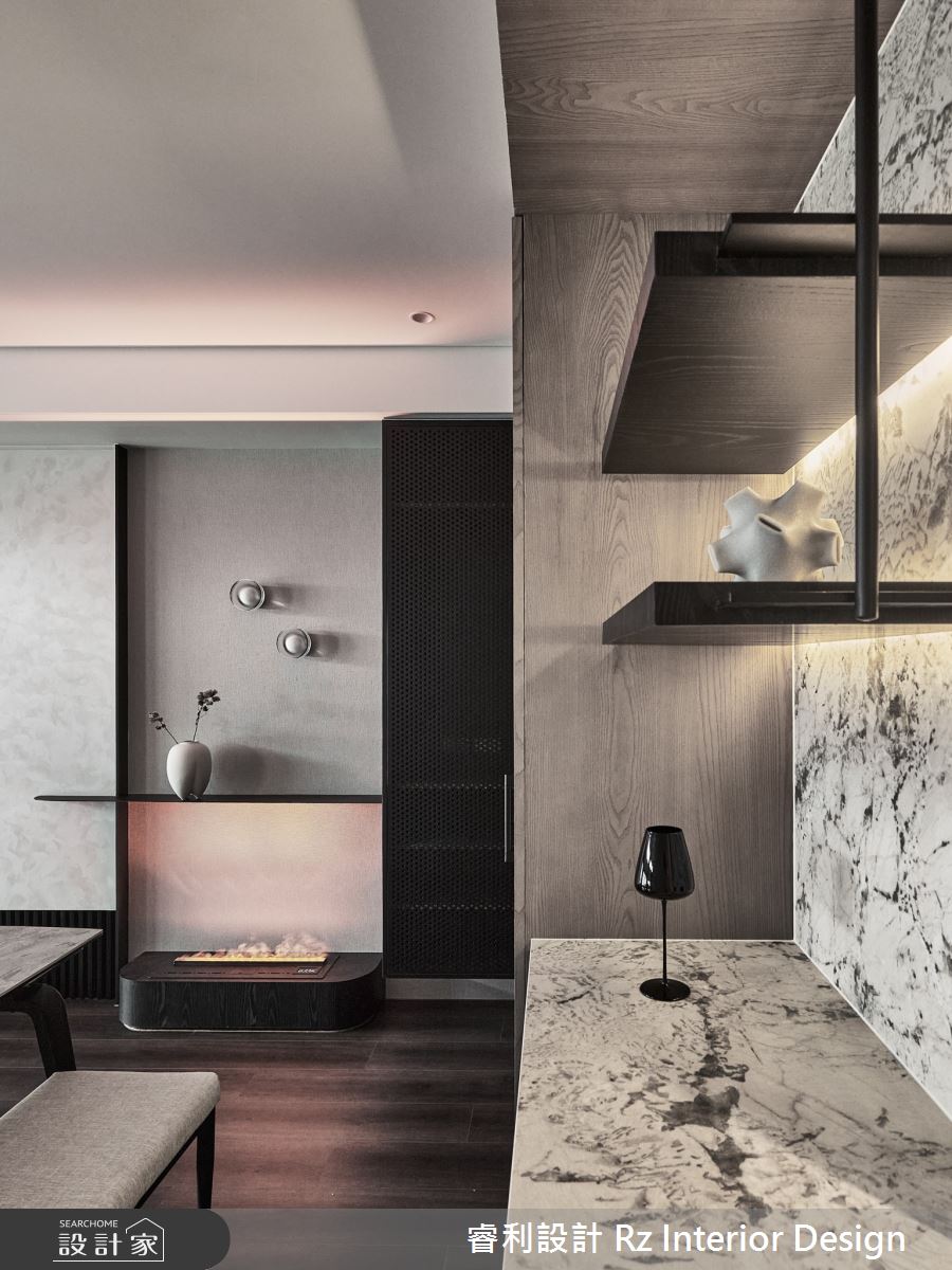 23坪新成屋(5年以下)＿現代風餐廳案例圖片＿睿利設計＿睿利_17.迴夢星庭 落於心的歡喜之10