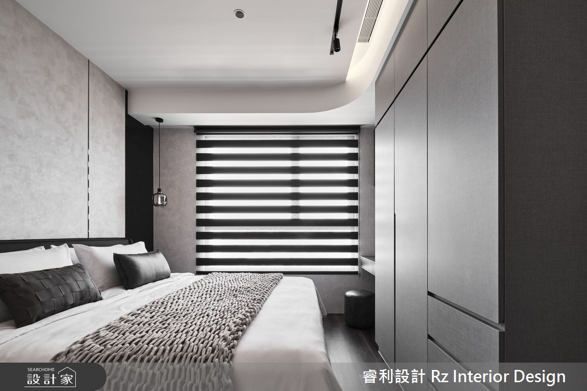 23坪新成屋(5年以下)＿現代風臥室案例圖片＿睿利設計＿睿利_17.迴夢星庭 落於心的歡喜之18