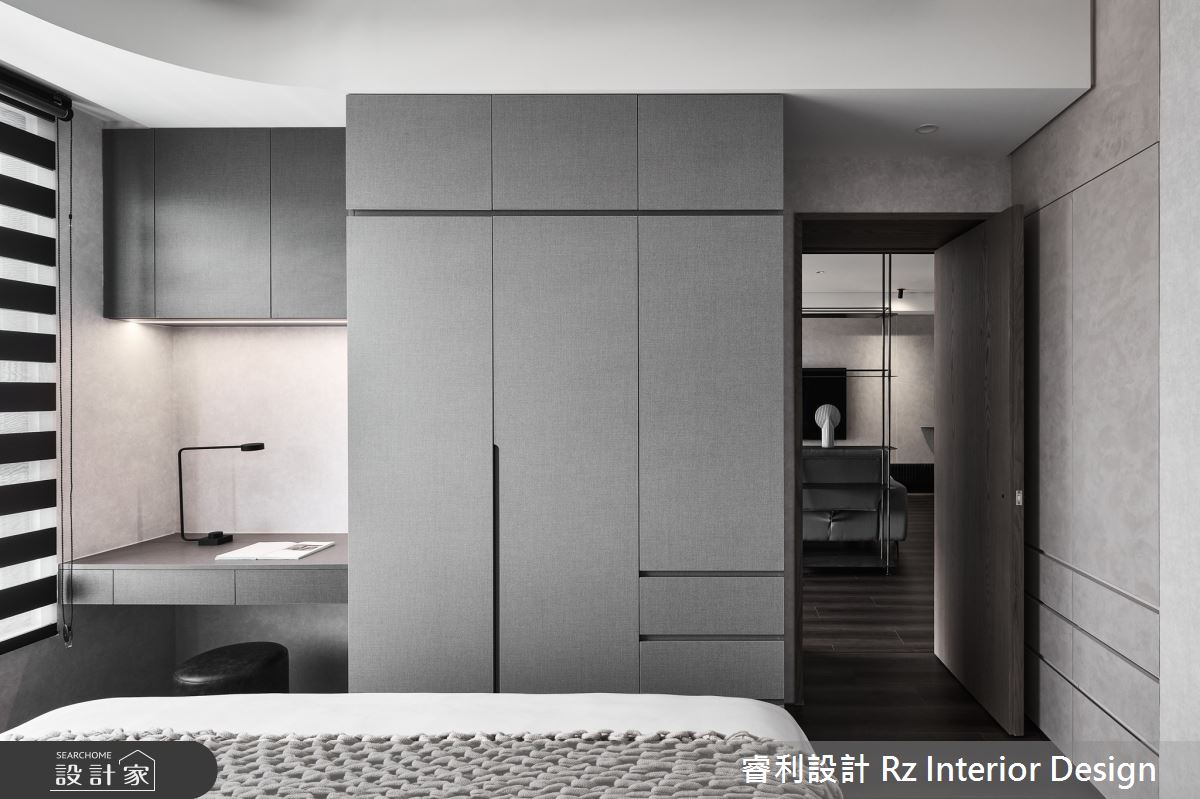 23坪新成屋(5年以下)＿現代風臥室案例圖片＿睿利設計＿睿利_17.迴夢星庭 落於心的歡喜之19