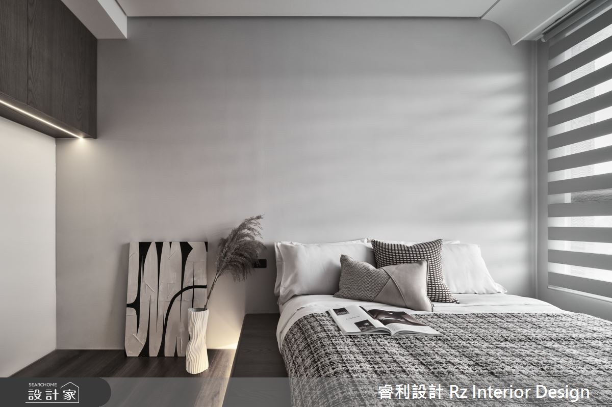 23坪新成屋(5年以下)＿現代風客房案例圖片＿睿利設計＿睿利_17.迴夢星庭 落於心的歡喜之22