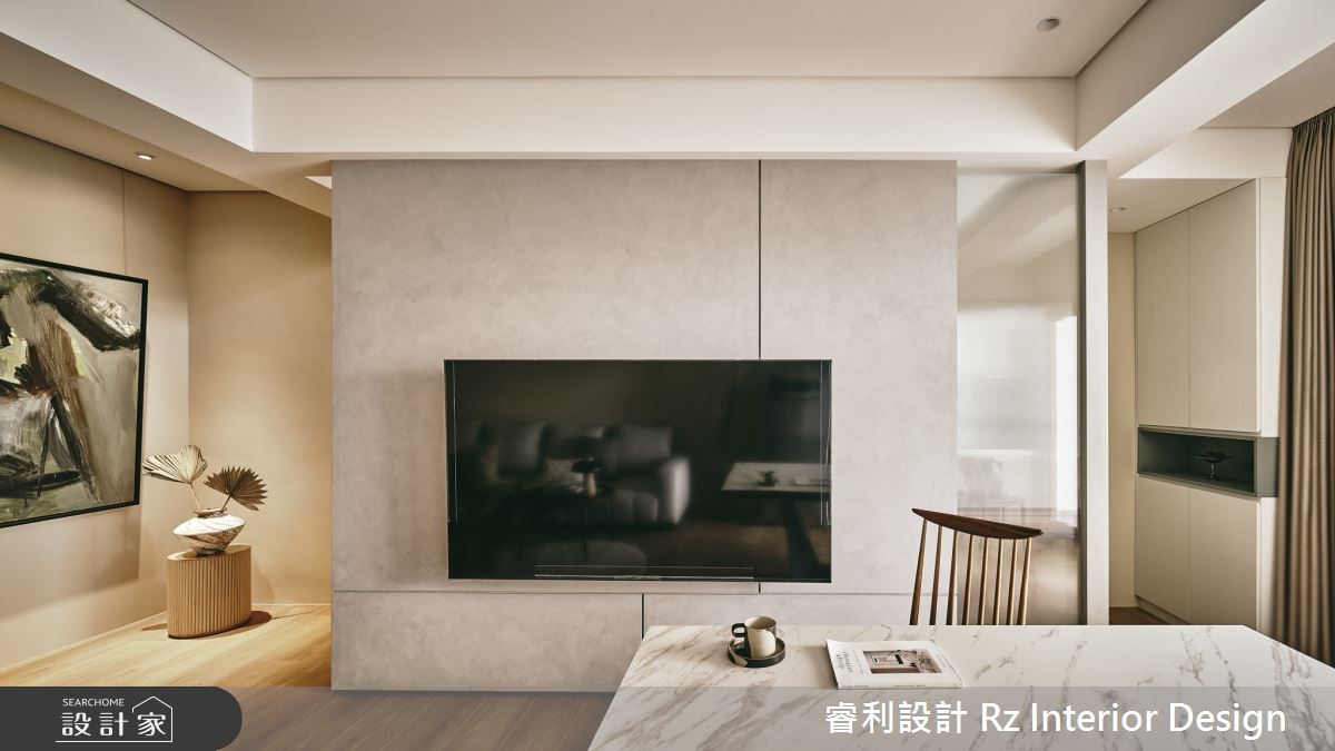 75坪＿混搭風客廳餐廳案例圖片＿睿利設計＿睿利_19.再苒新葉之20