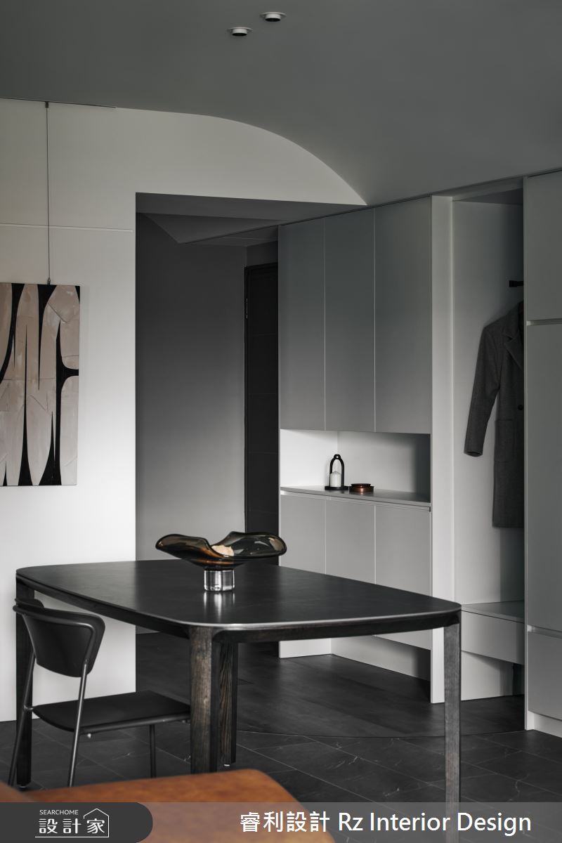 30坪新古屋(10年以下)＿混搭風玄關餐廳案例圖片＿睿利設計＿睿利_20.星殞之間之2