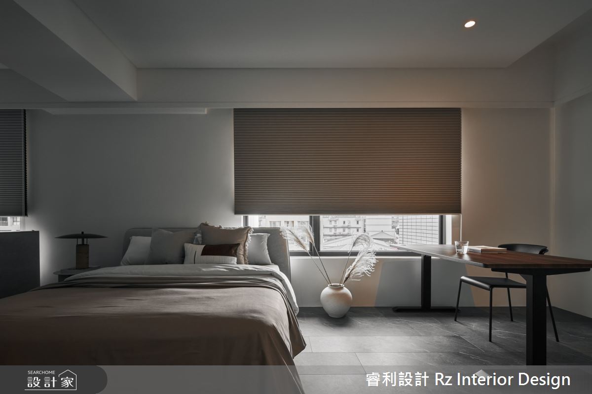 30坪新古屋(10年以下)＿混搭風臥室案例圖片＿睿利設計＿睿利_20.星殞之間之16