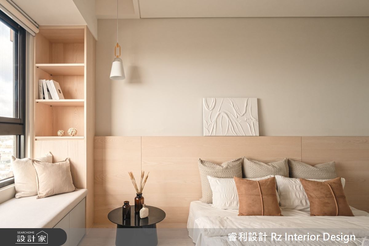26坪新古屋(10年以下)＿混搭風臥室臥榻案例圖片＿睿利設計＿睿利_08.暖言煦馨之9