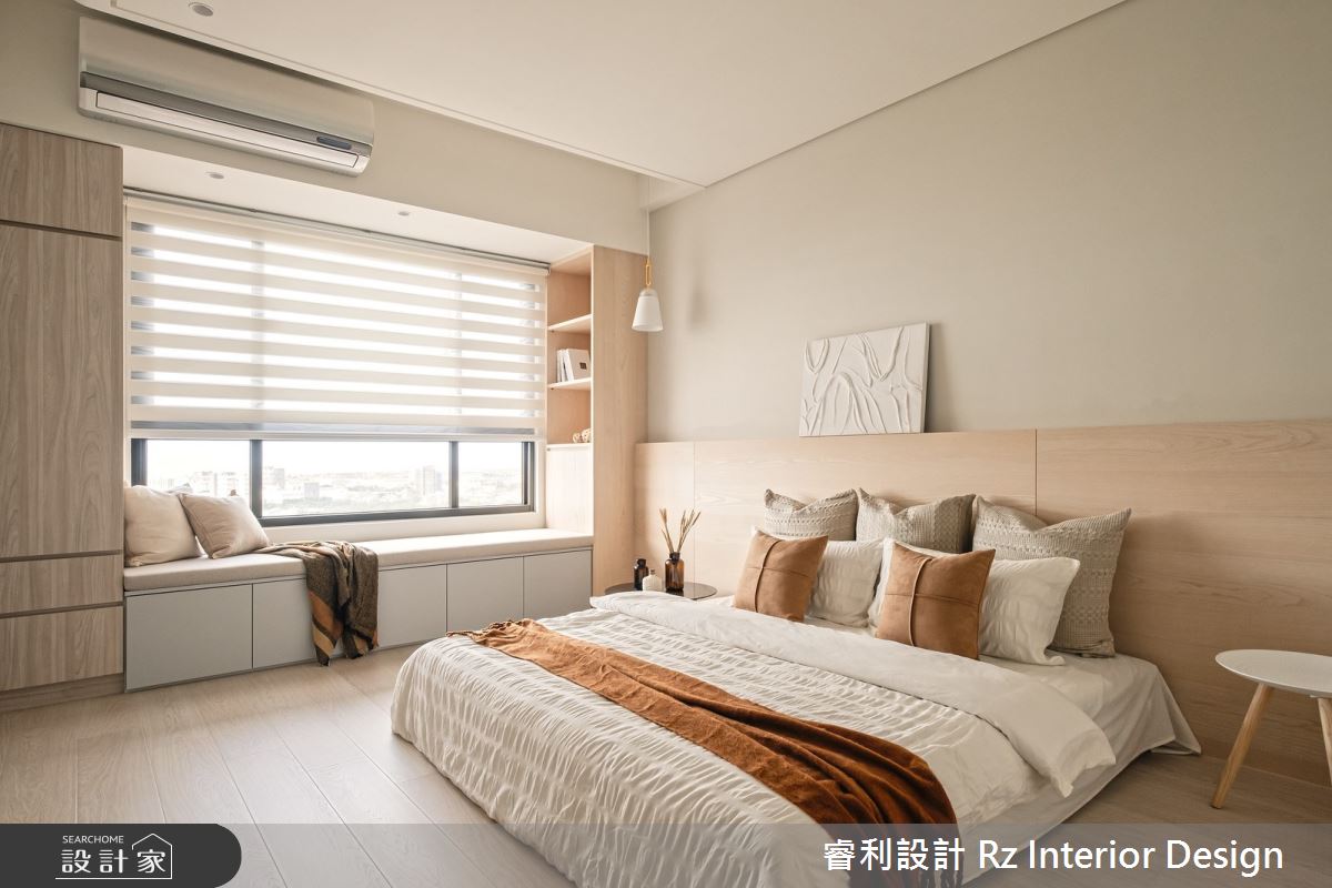 26坪新古屋(10年以下)＿混搭風臥室臥榻案例圖片＿睿利設計＿睿利_08.暖言煦馨之7