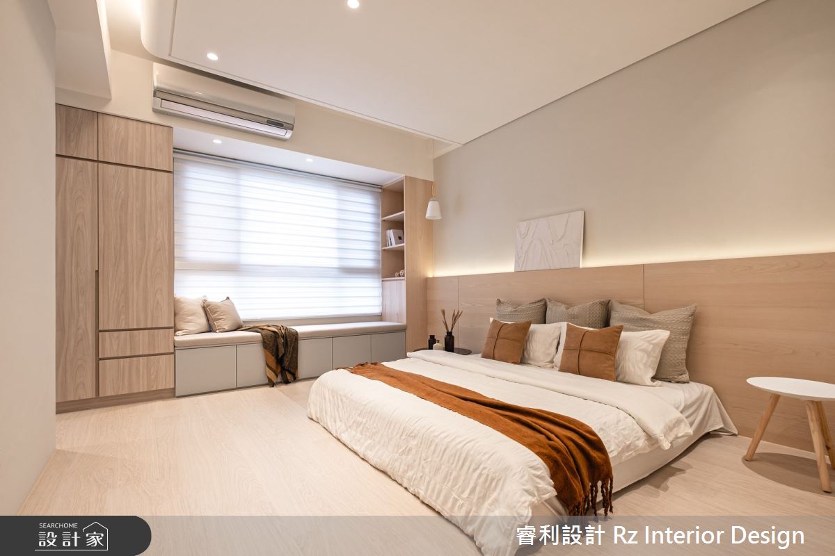26坪新古屋(10年以下)＿混搭風臥室臥榻案例圖片＿睿利設計＿睿利_08.暖言煦馨之6