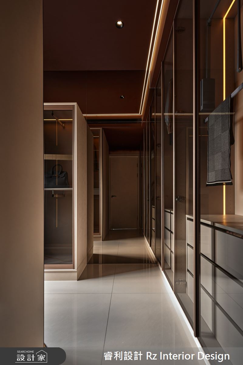 23坪新成屋(5年以下)＿混搭風更衣間案例圖片＿睿利設計＿睿利_21.璃川之上之16