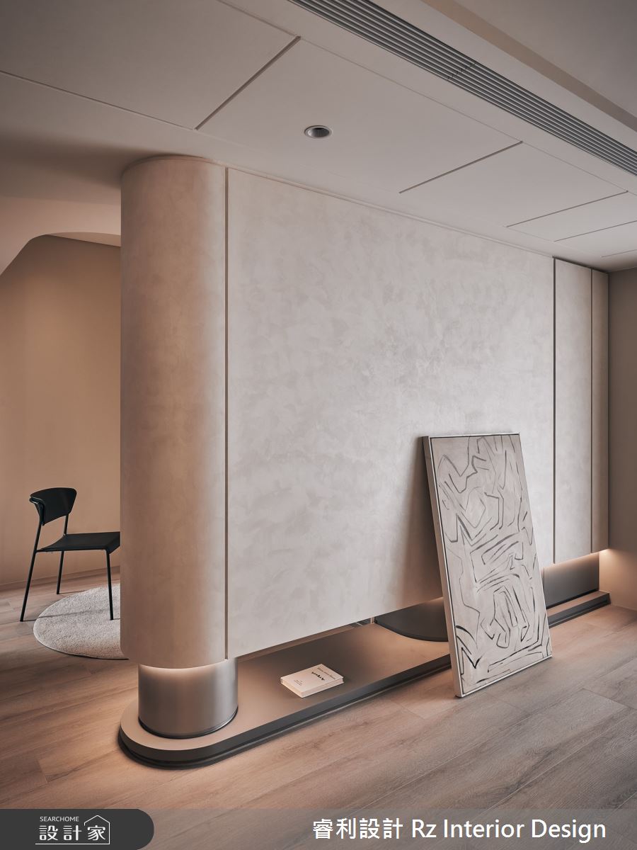 20坪新成屋(5年以下)＿混搭風客廳案例圖片＿睿利設計＿睿利_22.櫟隅光軸之8