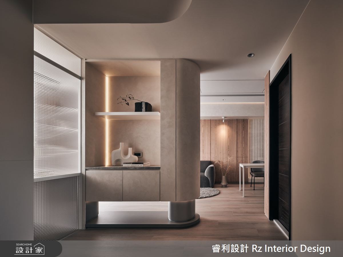 20坪新成屋(5年以下)＿混搭風案例圖片＿睿利設計＿睿利_22.櫟隅光軸之11