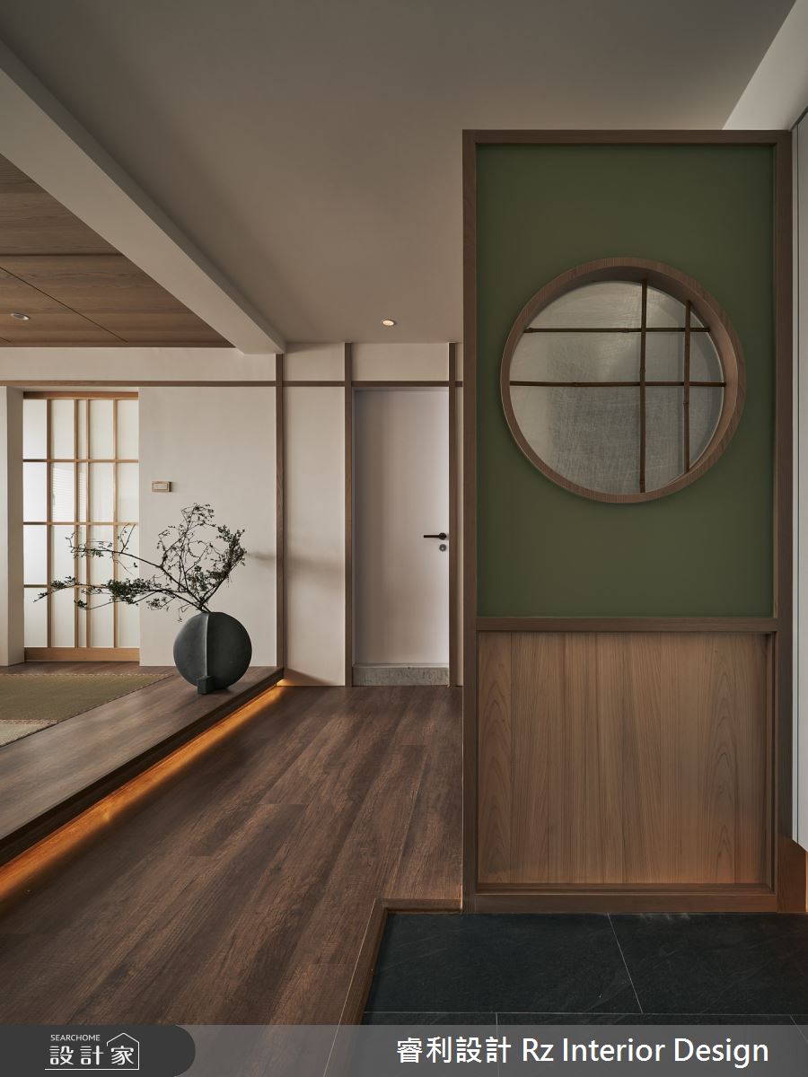 19坪老屋(16~30年)＿日式風玄關案例圖片＿睿利設計＿睿利_23.心禾百里之2