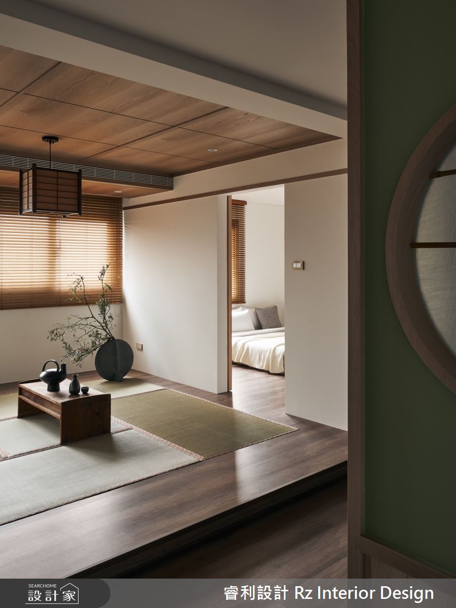19坪老屋(16~30年)＿日式風客廳臥室和室案例圖片＿睿利設計＿睿利_23.心禾百里之10