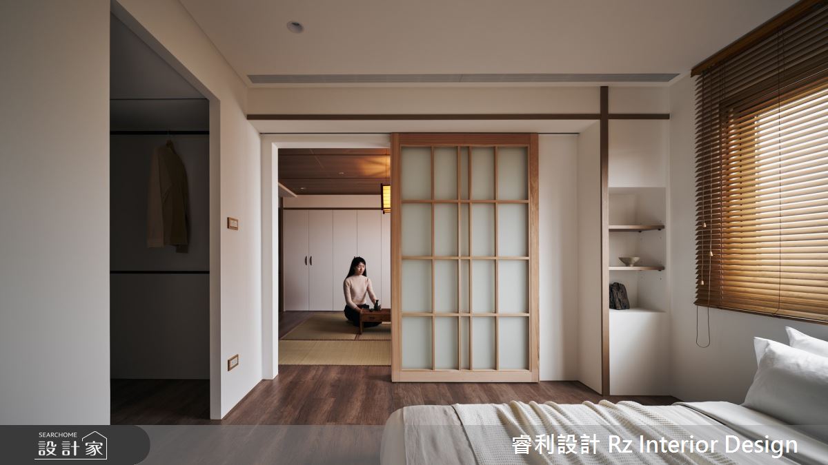 19坪老屋(16~30年)＿日式風臥室案例圖片＿睿利設計＿睿利_23.心禾百里之12