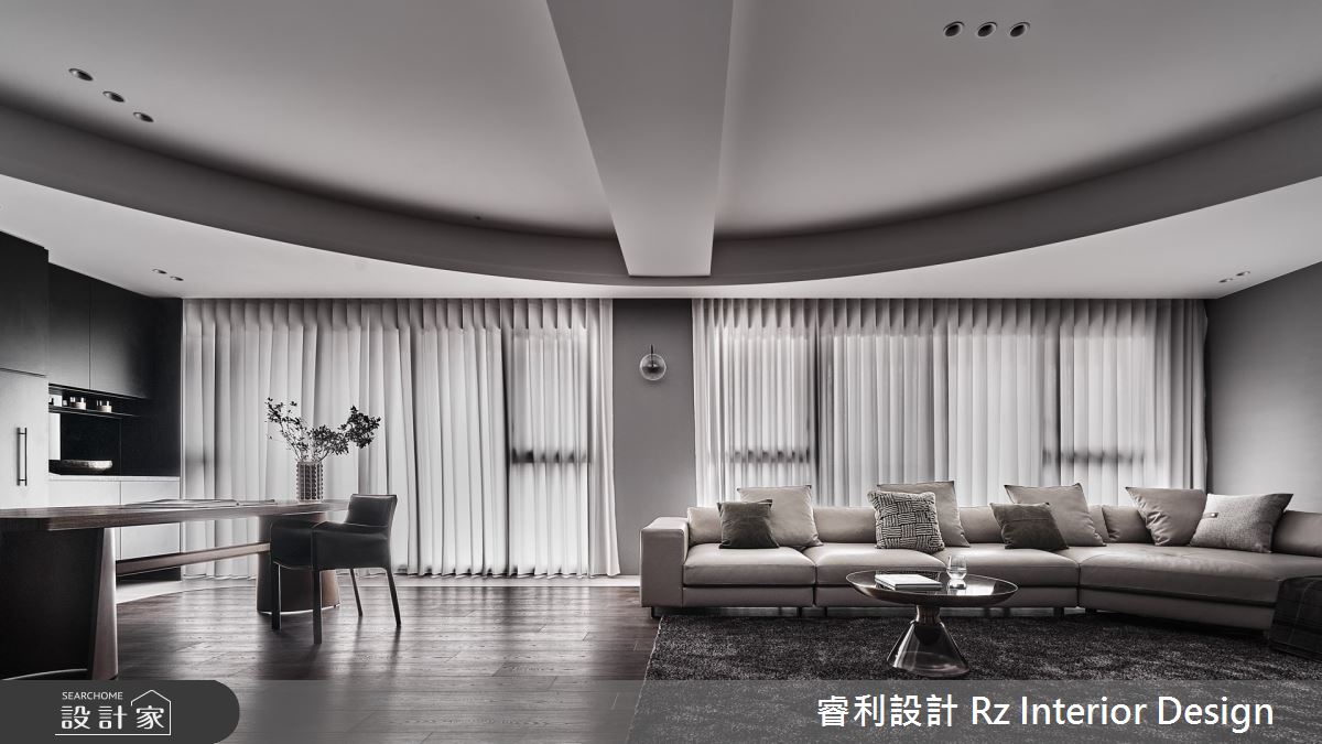 33坪新成屋(5年以下)＿現代風客廳餐廳案例圖片＿睿利設計＿睿利_24.此生的部分精彩之12