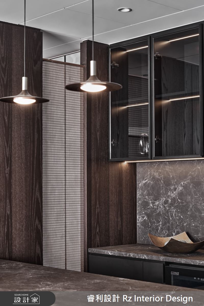 33坪新成屋(5年以下)＿現代風吧檯中島案例圖片＿睿利設計＿睿利_24.此生的部分精彩之20