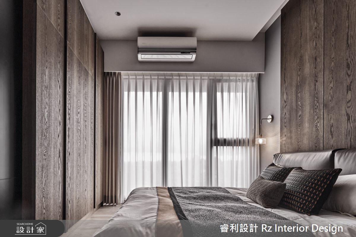 33坪新成屋(5年以下)＿現代風臥室案例圖片＿睿利設計＿睿利_24.此生的部分精彩之25
