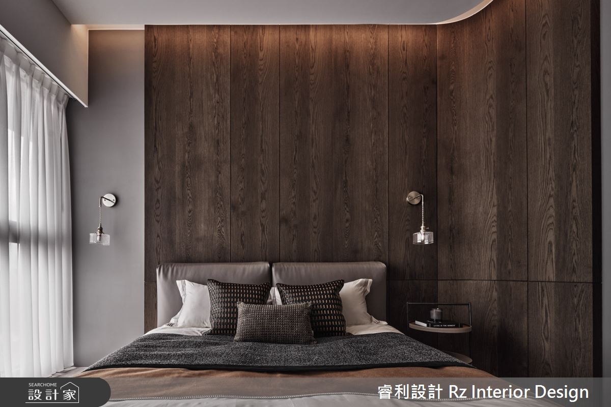 33坪新成屋(5年以下)＿現代風臥室案例圖片＿睿利設計＿睿利_24.此生的部分精彩之26