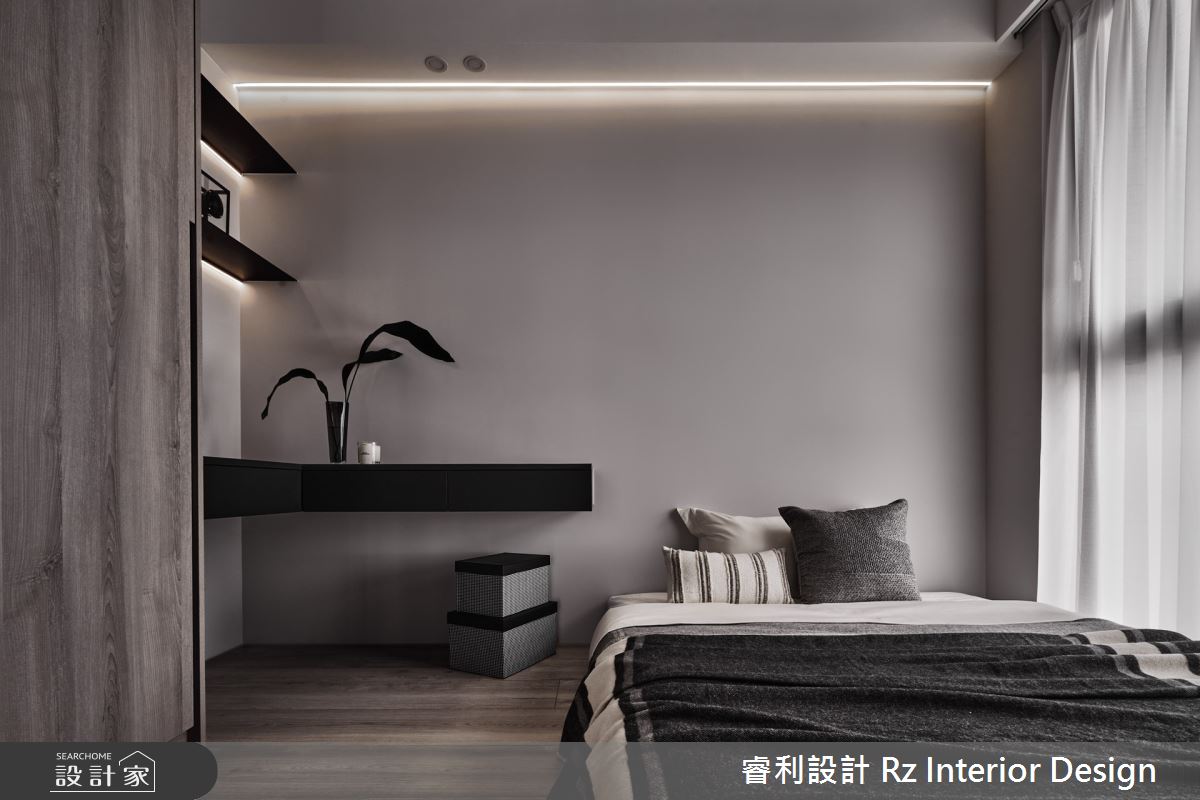 33坪新成屋(5年以下)＿現代風客房案例圖片＿睿利設計＿睿利_24.此生的部分精彩之32