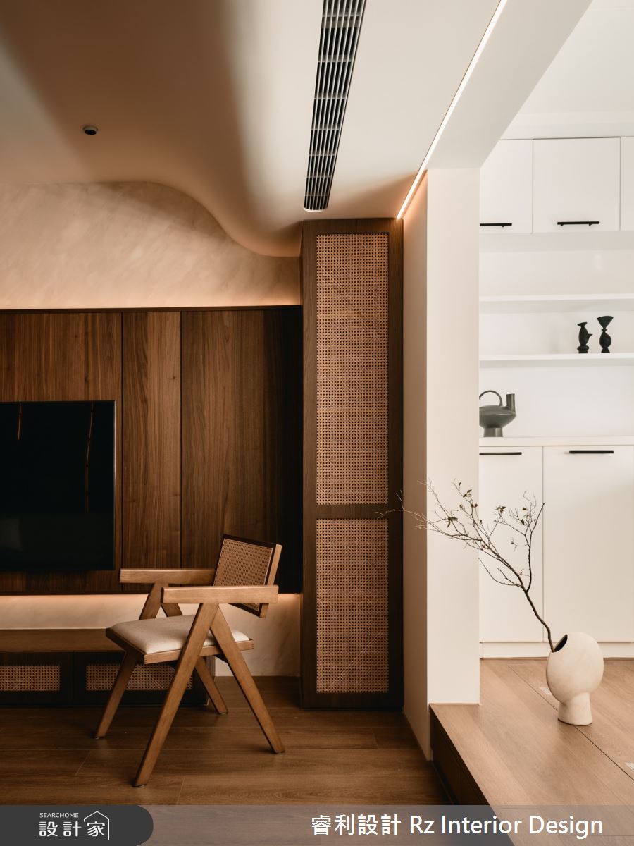 36坪老屋(31~40年)＿侘寂風客廳案例圖片＿睿利設計＿睿利_25.再框溫度的舊底片之3