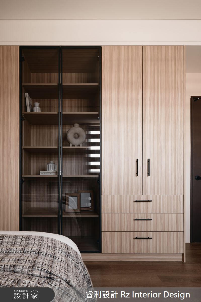 36坪老屋(31~40年)＿侘寂風臥室案例圖片＿睿利設計＿睿利_25.再框溫度的舊底片之18