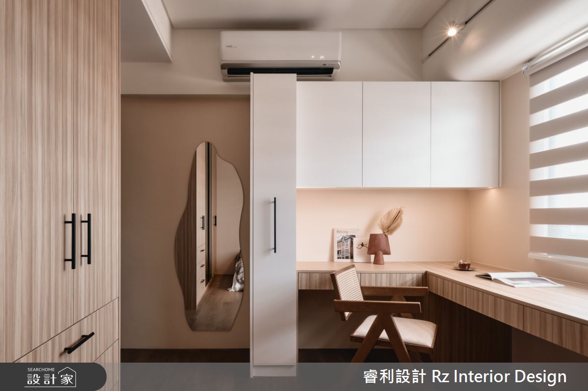 36坪老屋(31~40年)＿侘寂風臥室案例圖片＿睿利設計＿睿利_25.再框溫度的舊底片之15