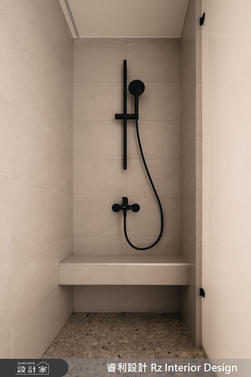 36坪老屋(31~40年)＿侘寂風浴室案例圖片＿睿利設計＿睿利_25.再框溫度的舊底片之23