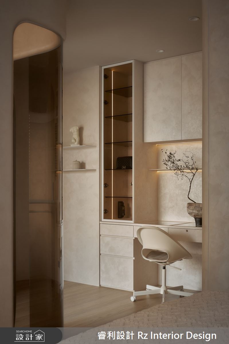 24坪新成屋(5年以下)＿侘寂風臥室案例圖片＿睿利設計＿睿利_28.夕雲裡的A330之27