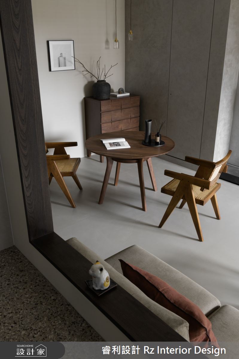 新成屋(5年以下)＿現代風客廳餐廳案例圖片＿睿利設計＿睿利_29.時間裡慢住下來之4