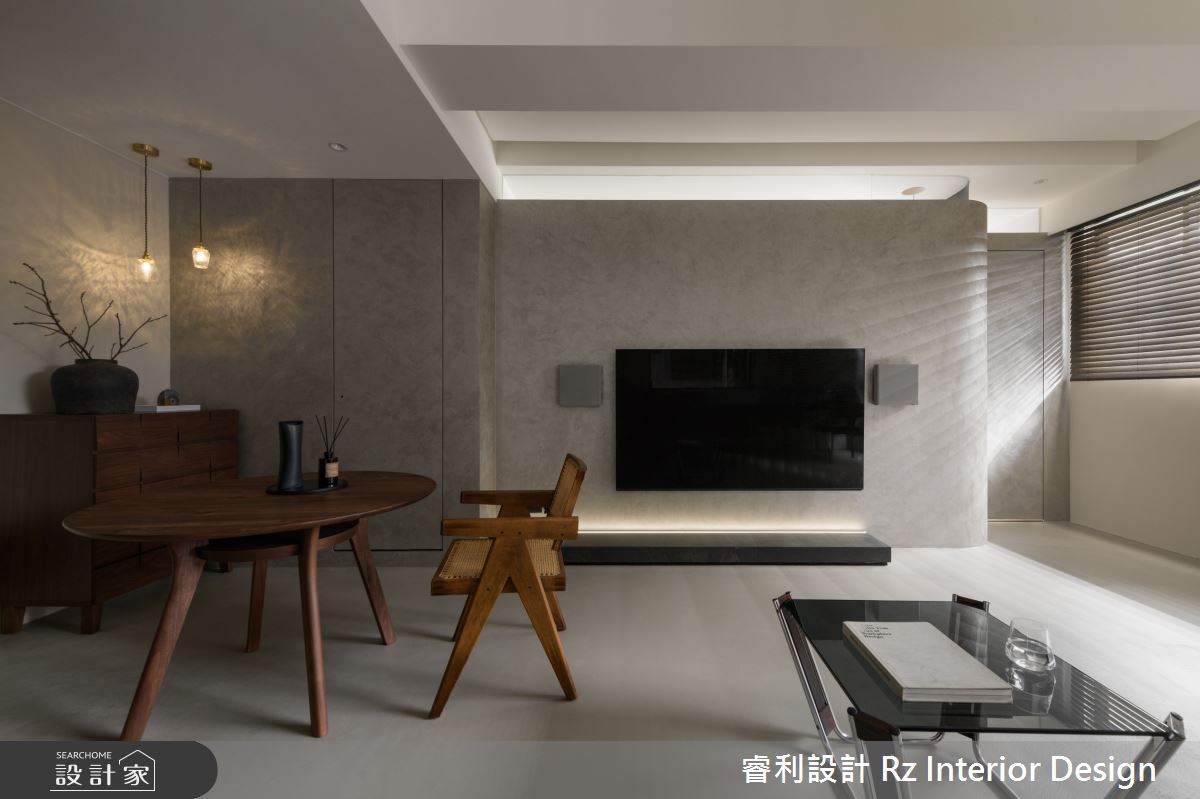 新成屋(5年以下)＿現代風客廳餐廳案例圖片＿睿利設計＿睿利_29.時間裡慢住下來之5