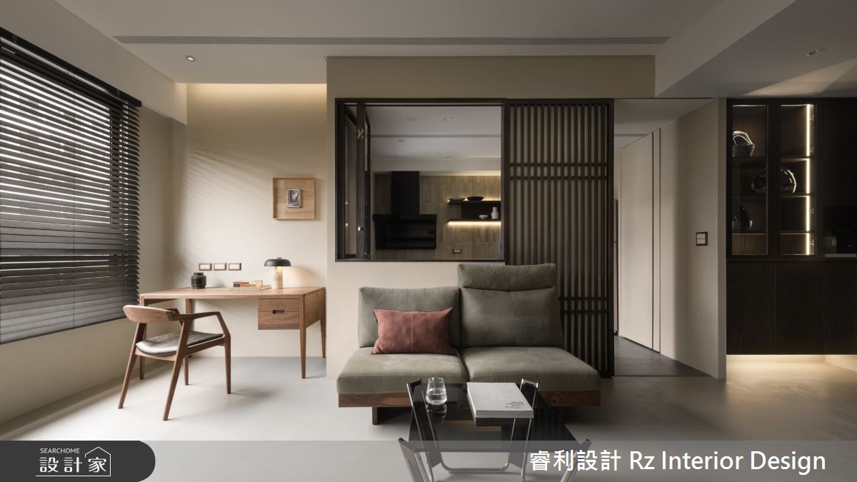 新成屋(5年以下)＿現代風客廳廚房書房案例圖片＿睿利設計＿睿利_29.時間裡慢住下來之7