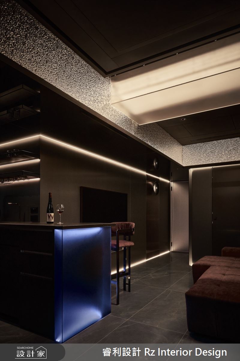 新成屋(5年以下)＿工業風客廳吧檯案例圖片＿睿利設計＿睿利_30.光隙靜景之12