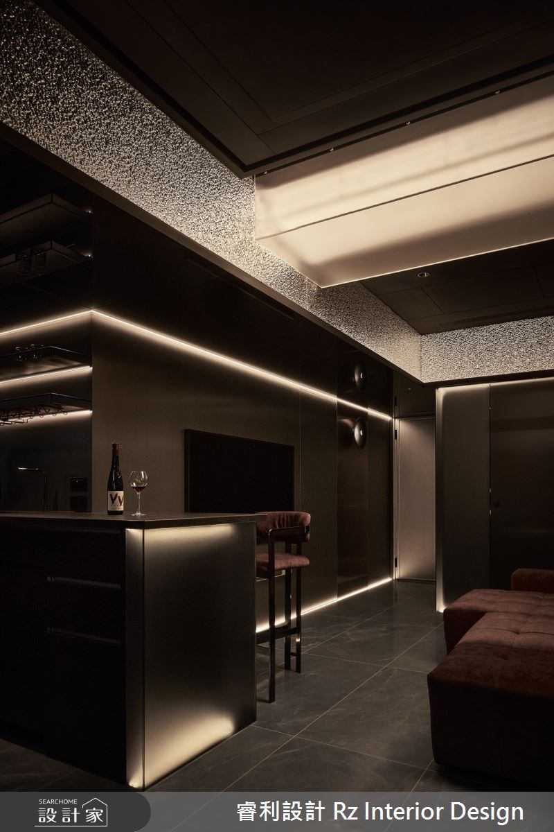 新成屋(5年以下)＿工業風客廳吧檯案例圖片＿睿利設計＿睿利_30.光隙靜景之11