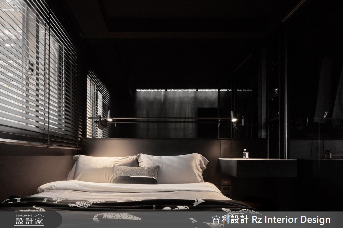 新成屋(5年以下)＿工業風臥室案例圖片＿睿利設計＿睿利_30.光隙靜景之24