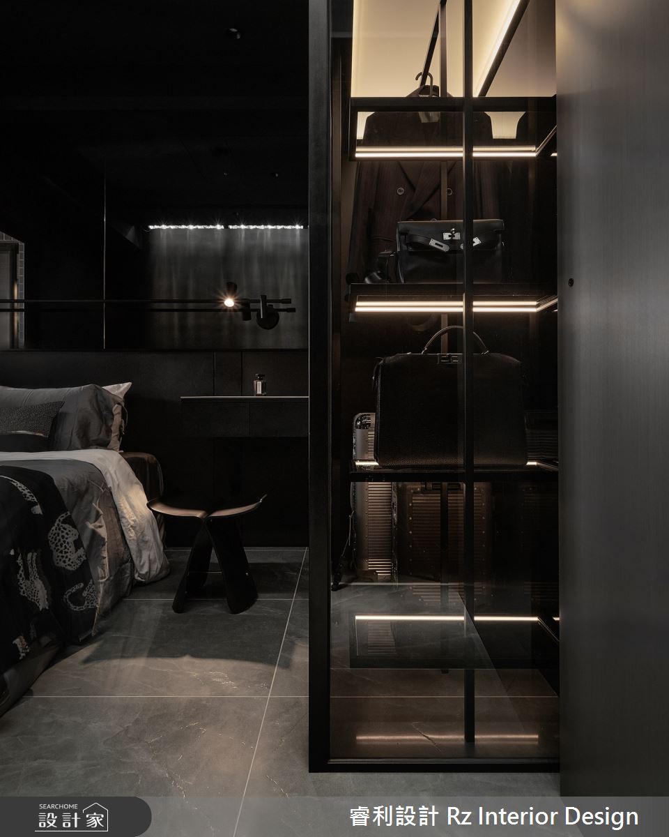 新成屋(5年以下)＿工業風臥室案例圖片＿睿利設計＿睿利_30.光隙靜景之25