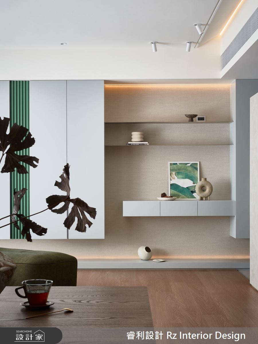 新古屋(10年以下)＿現代風客廳案例圖片＿睿利設計＿睿利_31.微瀾靜緩之4