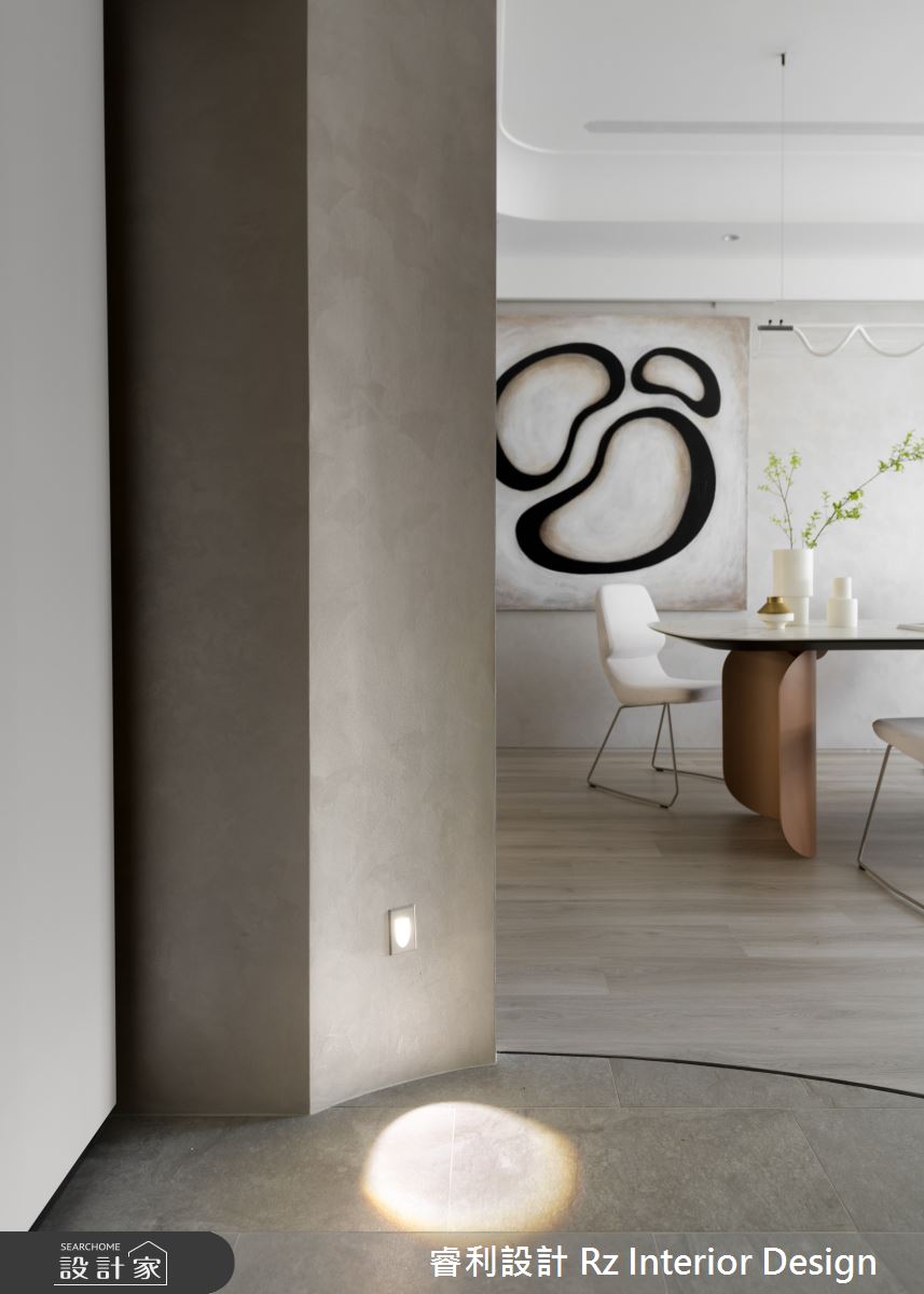 新成屋(5年以下)＿侘寂風玄關餐廳案例圖片＿睿利設計＿睿利_32.薄霧淡韻之2