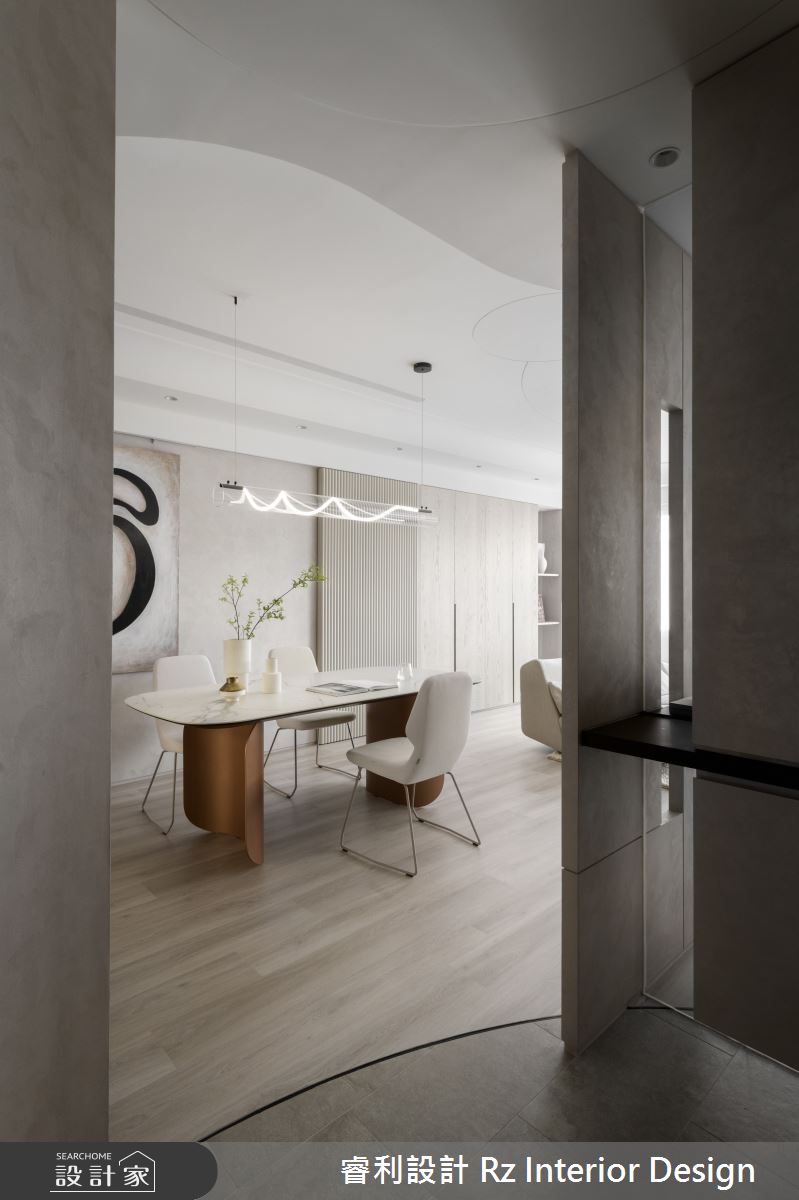 新成屋(5年以下)＿侘寂風玄關餐廳案例圖片＿睿利設計＿睿利_32.薄霧淡韻之4