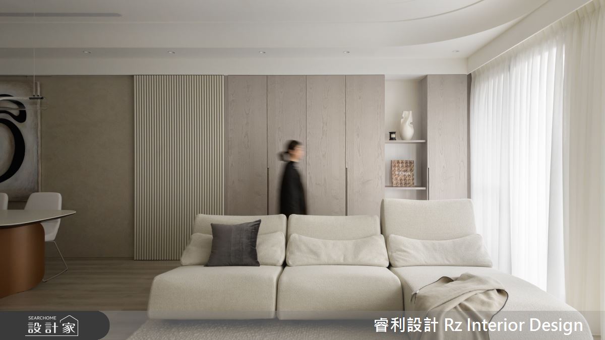 新成屋(5年以下)＿侘寂風客廳案例圖片＿睿利設計＿睿利_32.薄霧淡韻之10