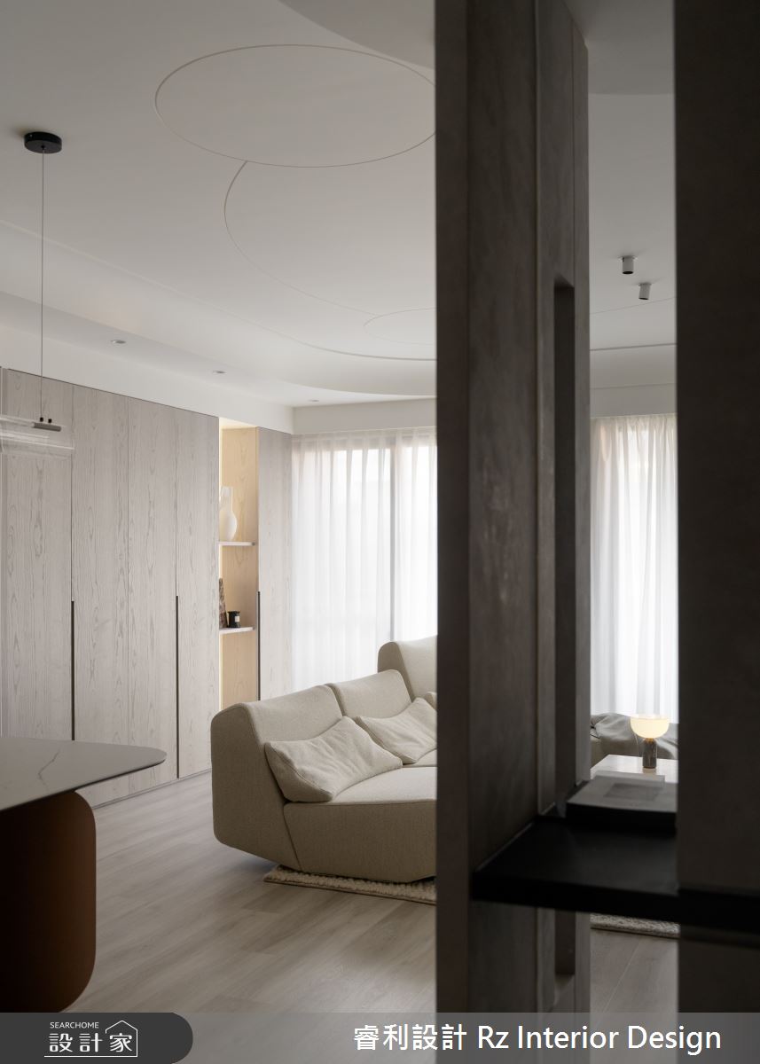 新成屋(5年以下)＿侘寂風客廳案例圖片＿睿利設計＿睿利_32.薄霧淡韻之6