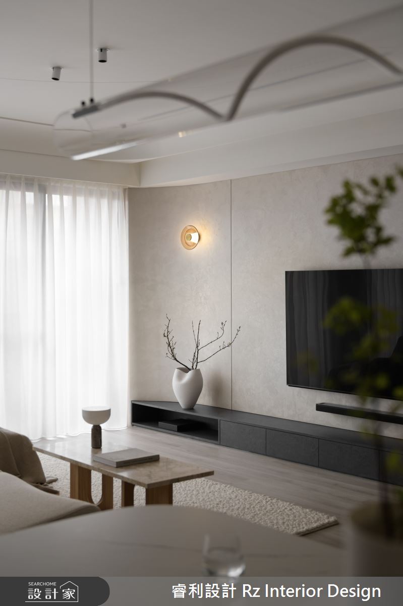 新成屋(5年以下)＿侘寂風客廳餐廳案例圖片＿睿利設計＿睿利_32.薄霧淡韻之12