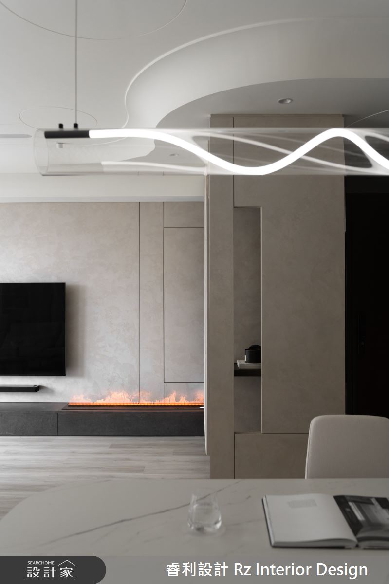 新成屋(5年以下)＿侘寂風客廳餐廳案例圖片＿睿利設計＿睿利_32.薄霧淡韻之8