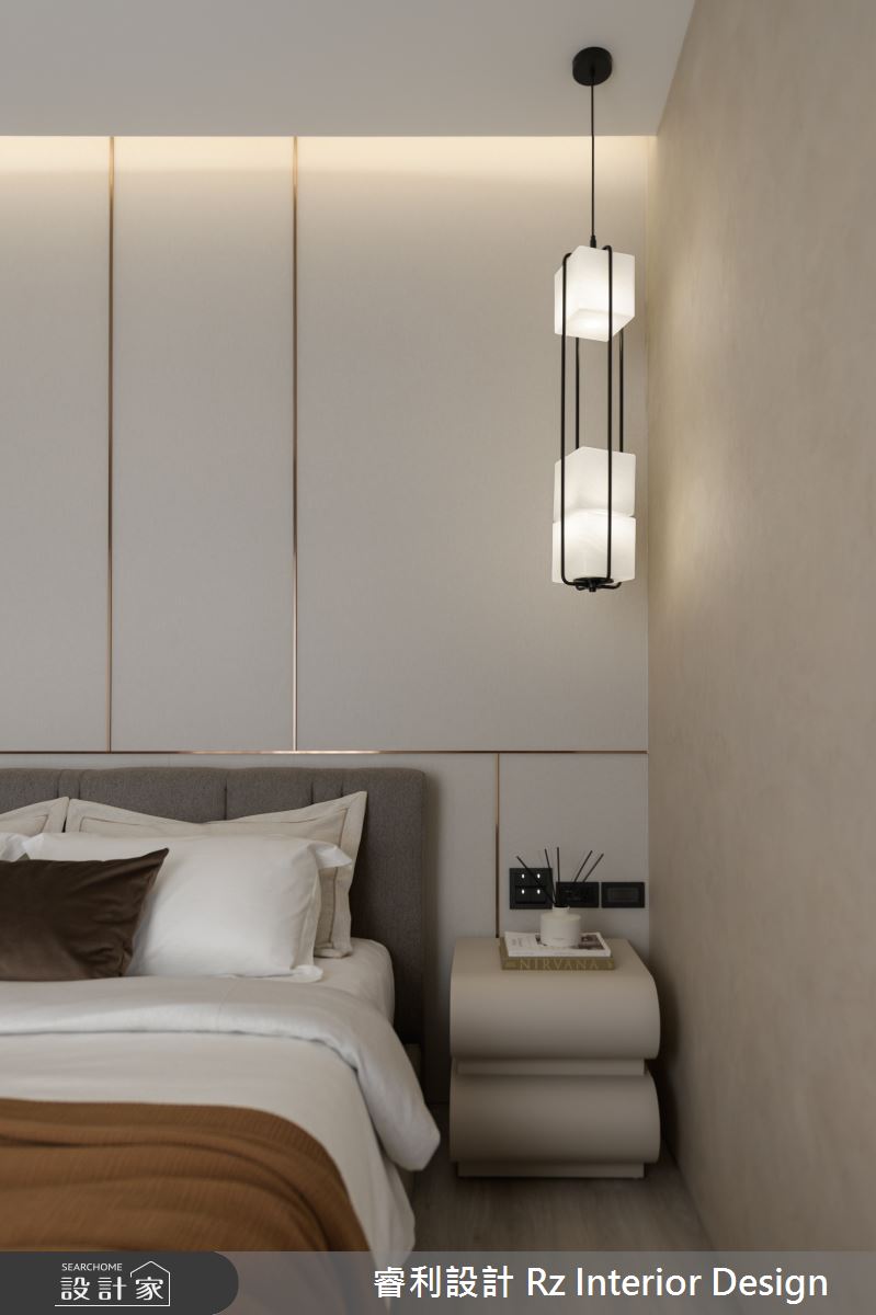 新成屋(5年以下)＿侘寂風臥室案例圖片＿睿利設計＿睿利_32.薄霧淡韻之16