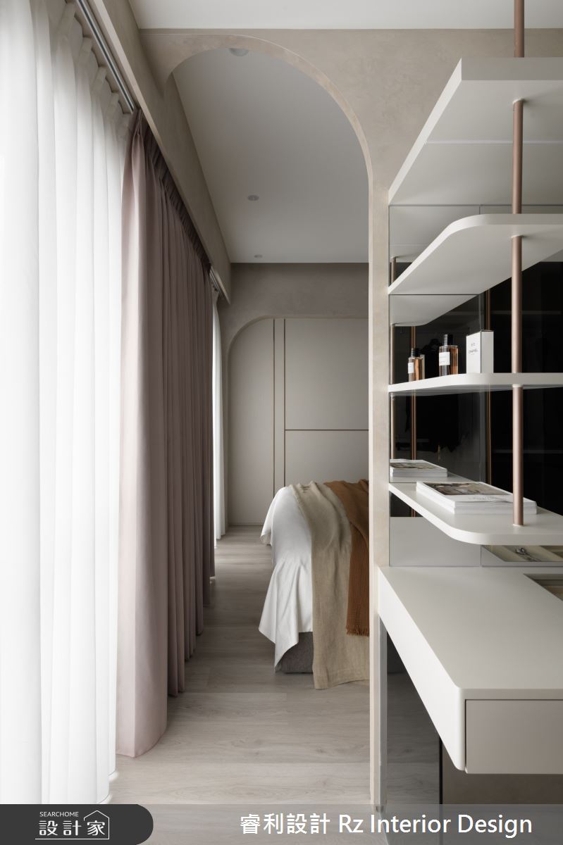 新成屋(5年以下)＿侘寂風臥室更衣間案例圖片＿睿利設計＿睿利_32.薄霧淡韻之3736