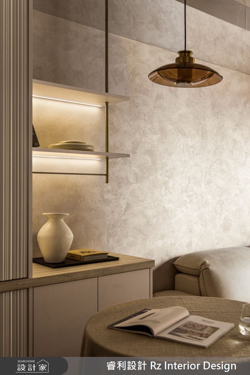 新成屋(5年以下)＿侘寂風客廳餐廳案例圖片＿睿利設計＿睿利_34.時光裡的紙信之10