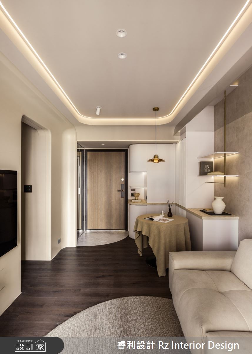 新成屋(5年以下)＿侘寂風玄關客廳餐廳案例圖片＿睿利設計＿睿利_34.時光裡的紙信之2402