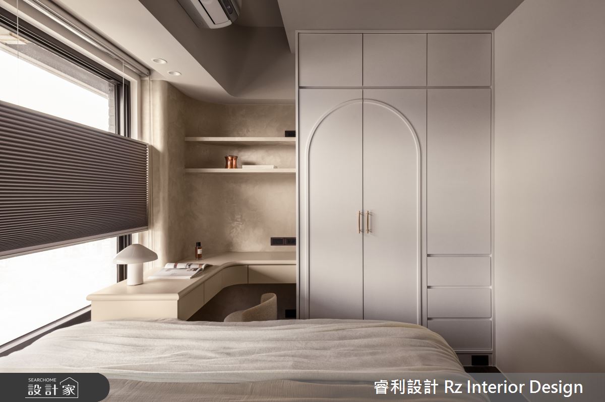 新成屋(5年以下)＿侘寂風臥室案例圖片＿睿利設計＿睿利_34.時光裡的紙信之20